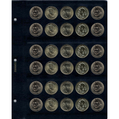  Универсальный лист для монет диаметром 26,5 мм, серии "КоллекционерЪ"
