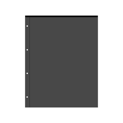 Лист для 1 боны  на чёрной основе формат Optima (двухсторонний)