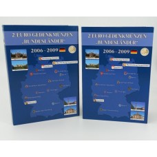 Альбом-планшет для монет 2 Евро. 2006-2009 гг.