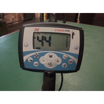 Металлоискатель Minelab X-Terra 705 с катушкой 10.5" 7.5кГц, Б/У