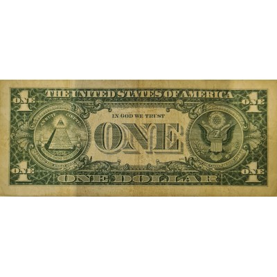 Банкнота 1 доллар 1957 год. США (03266767)