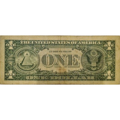 Банкнота 1 доллар 1957 год. США (98714300)