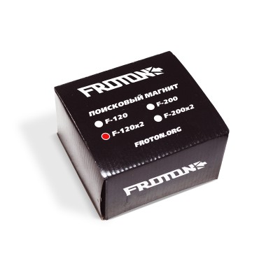 Магнит поисковый двухсторонний Froton F120*2