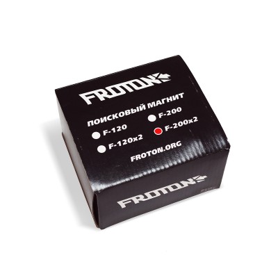 Магнит поисковый двухсторонний Froton F200*2