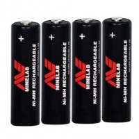 Аккумуляторы Minelab AA 2450 mAh Ni-MH (4шт)