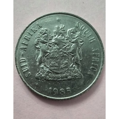 20 центов 1985 год. ЮАР. 