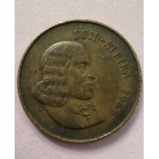 2 цента 1965 год. ЮАР