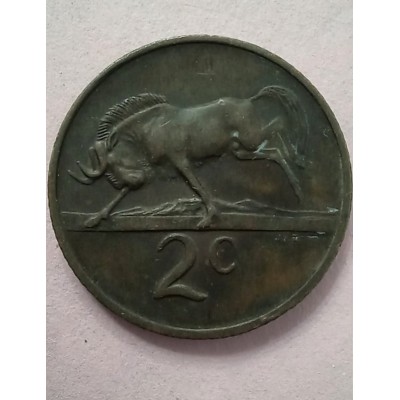 2 цента 1968 год. ЮАР