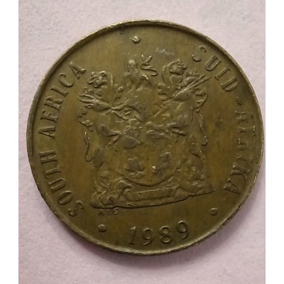 2 цента 1989 год. ЮАР