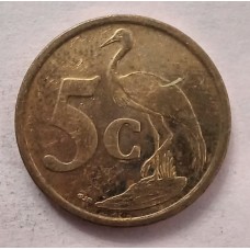 5 центов 2007 год. ЮАР