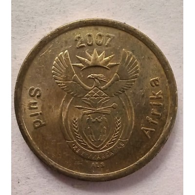 5 центов 2007 год. ЮАР