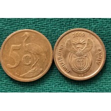 5 центов 2009 год. ЮАР