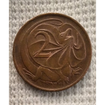 2 цента 1969 год. Австралия