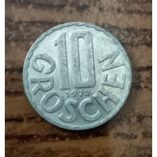 10 грошей 1973 год. Австрия.