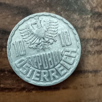 10 грошей 1976 год. Австрия