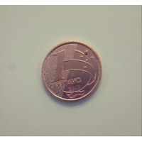 1 сентаво 2003 год. Бразилия