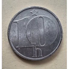 10 геллеров 1987 год. Чехословакия