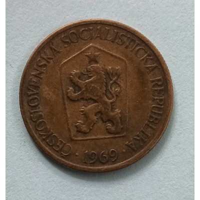 1 крона 1969 год. Чехословакия