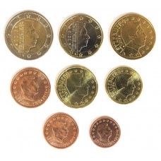 Люксембург. Набор евро монет. 2013 год.