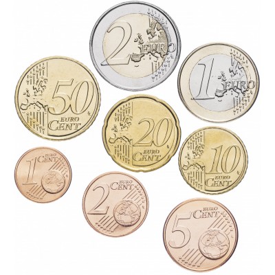 Люксембург. Набор евро монет. 2017 год.