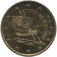 10 Евроцентов 2012 год. Кипр