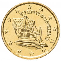 10 Евроцентов 2018 год. Кипр