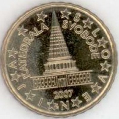 10 евроцентов 2007 год. Словения