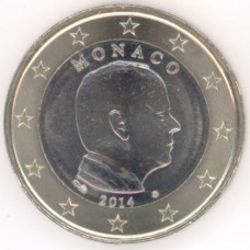 1 евро 2014 год. Монако