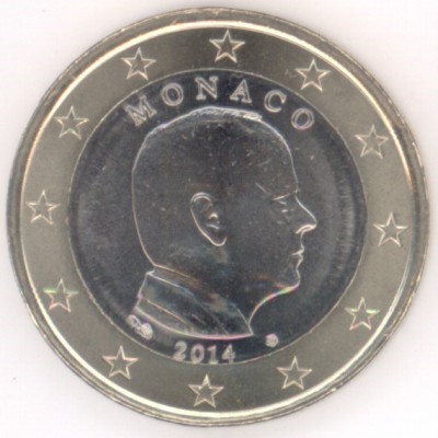 1 евро 2014 год. Монако