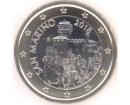1 евро 2018 год. Сан-Марино