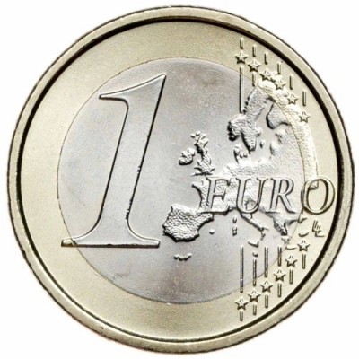 1 Евро 2010 год. Италия