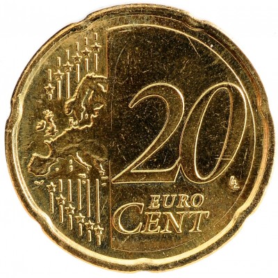  20 Евроцентов 2004 год. Ирландия