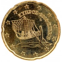 20 Евроцентов 2008 год. Кипр