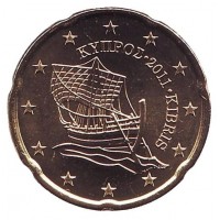20 Евроцентов 2011 год. Кипр