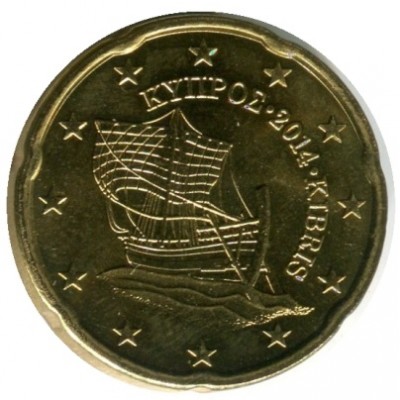 20 Евроцентов 2014 год. Кипр