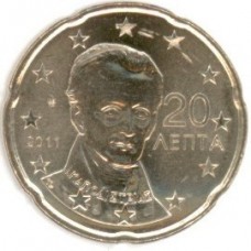 20 евроцентов 2011 год. Греция