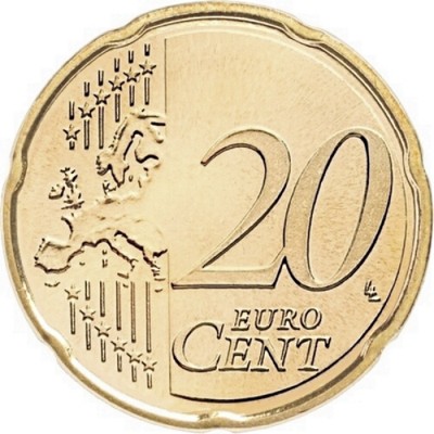 20 евроцентов 2015 год. Литва.