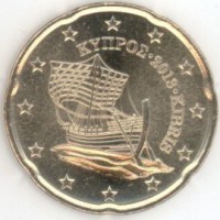 20 Евроцентов 2013 год. Кипр