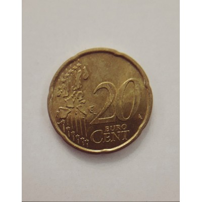 20 евроцентов 2002 год. Португалия