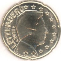 20 Евроцентов 2015 год. Люксембург