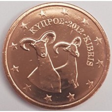 2 Евроцента 2012 год. Кипр