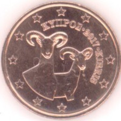 2 Евроцента 2017 год. Кипр