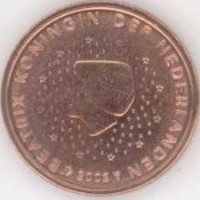 2 Евроцента 2002 год. Нидерланды