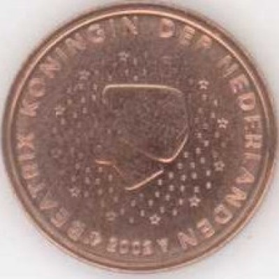 2 Евроцента 2002 год. Нидерланды