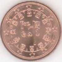 2 евроцента 2005 год. Португалия