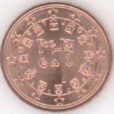 2 евроцента 2005 год. Португалия