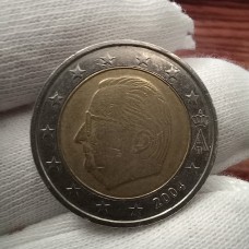 2 Евро 2004 год. Бельгия (из оборота)
