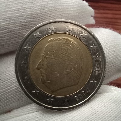 2 Евро 2004 год. Бельгия (из оборотоа)