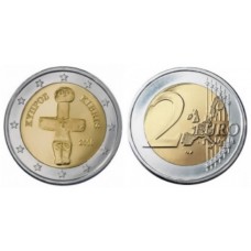 2 евро 2008 год. Кипр