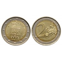 2 Евро 2012 год. Сан-Марино.